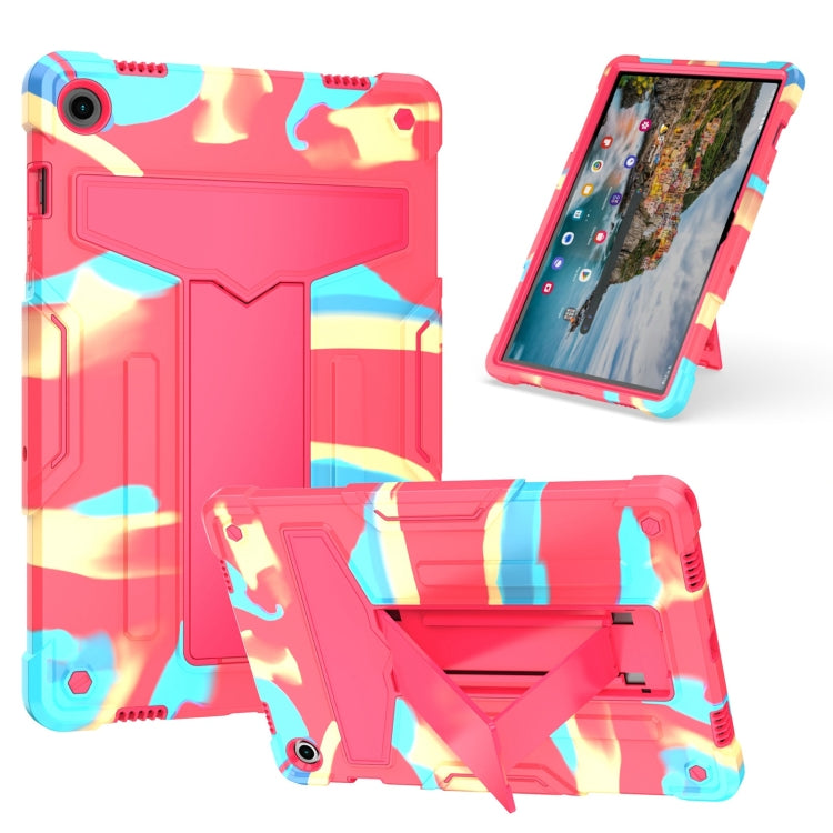 T Holder Robot Silicone Hybrid PC Tablet Case