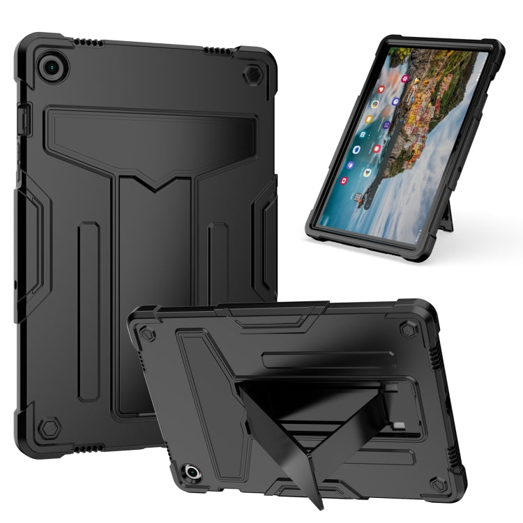 T Holder Robot Silicone Hybrid PC Tablet Case