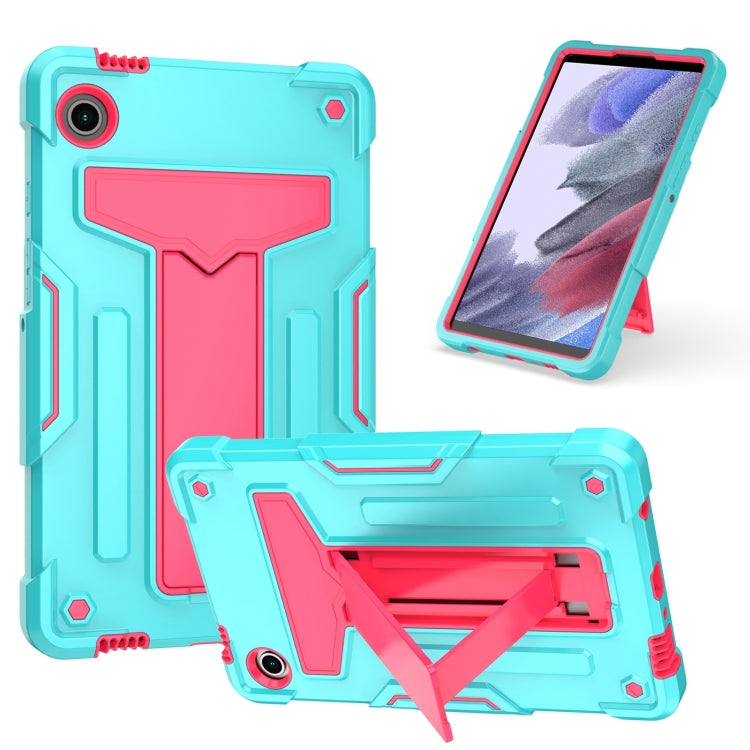 T Holder Robot Silicone Hybrid PC Tablet Case