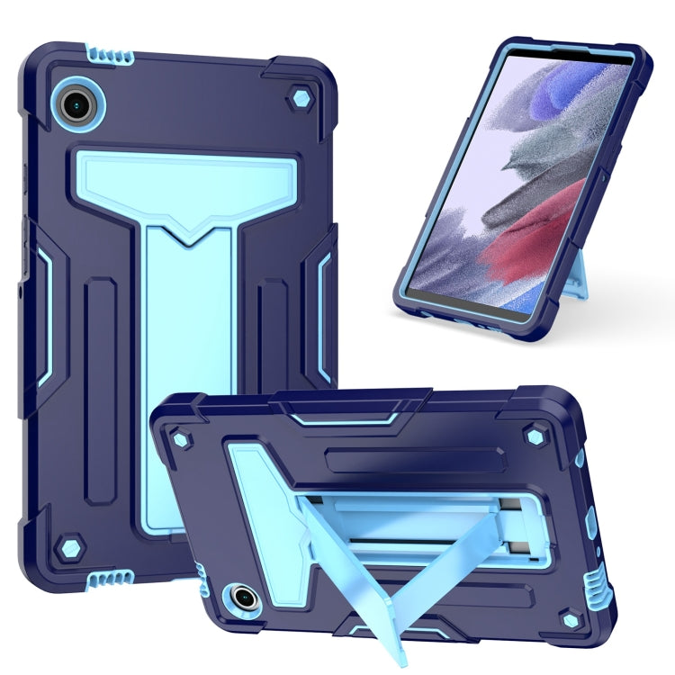 T Holder Robot Silicone Hybrid PC Tablet Case