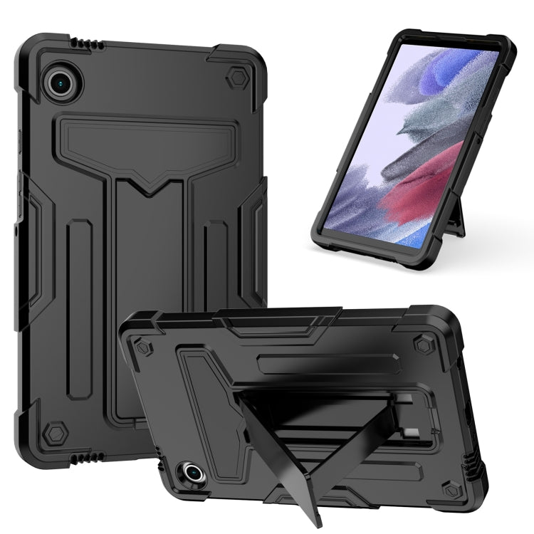 T Holder Robot Silicone Hybrid PC Tablet Case