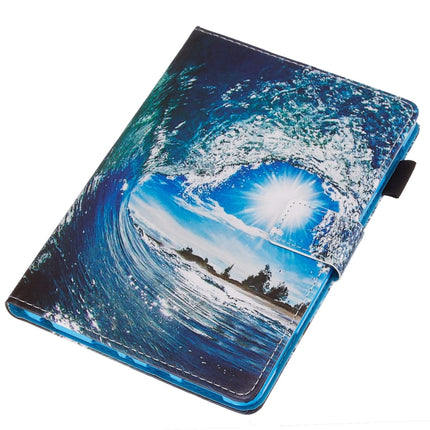 Flat Texture Flat Leather Case with Card Slot & Wallet & Holder & Sleep / Wake-up Function, For Amazon Kindle Fire HD 8 (2020)