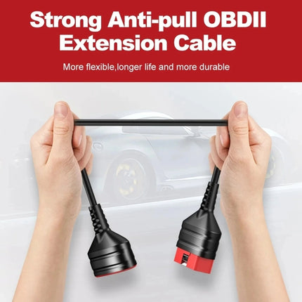 THINKCAR ThinkDiag Car OBD2 Extension Cable, Cable Length: 30cm, THINKCAR OBD2 Extension Cable