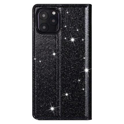 Ultrathin Glitter Magnetic Horizontal Flip Leather Case with Holder & Card Slots, For iPhone 11 Pro, For iPhone 11 Pro Max, For iPhone X / XS, For iPhone XS Max
