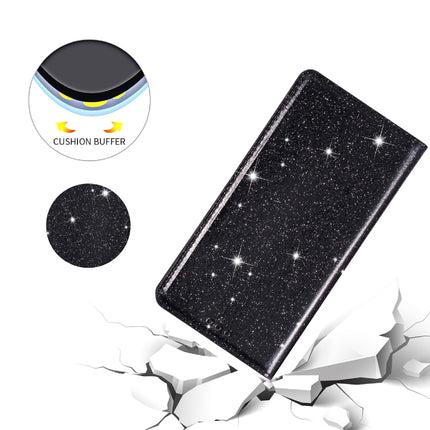 Ultrathin Glitter Magnetic Horizontal Flip Leather Case with Holder & Card Slots, For iPhone 11 Pro, For iPhone 11 Pro Max, For iPhone X / XS, For iPhone XS Max