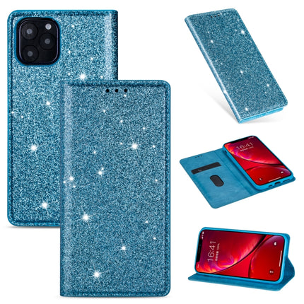 Ultrathin Glitter Magnetic Horizontal Flip Leather Case with Holder & Card Slots, For iPhone 11 Pro, For iPhone 11 Pro Max, For iPhone X / XS, For iPhone XS Max