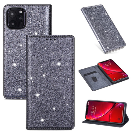 Ultrathin Glitter Magnetic Horizontal Flip Leather Case with Holder & Card Slots, For iPhone 11 Pro, For iPhone 11 Pro Max, For iPhone X / XS, For iPhone XS Max
