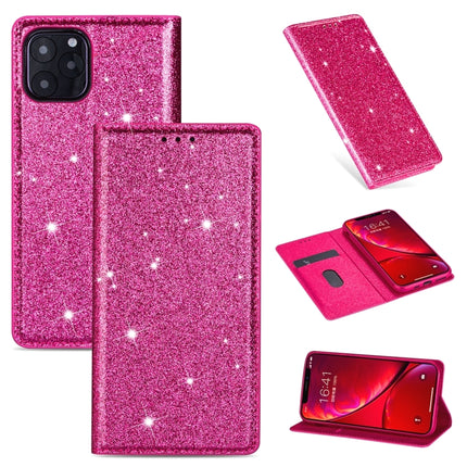Ultrathin Glitter Magnetic Horizontal Flip Leather Case with Holder & Card Slots, For iPhone 11 Pro, For iPhone 11 Pro Max, For iPhone X / XS, For iPhone XS Max