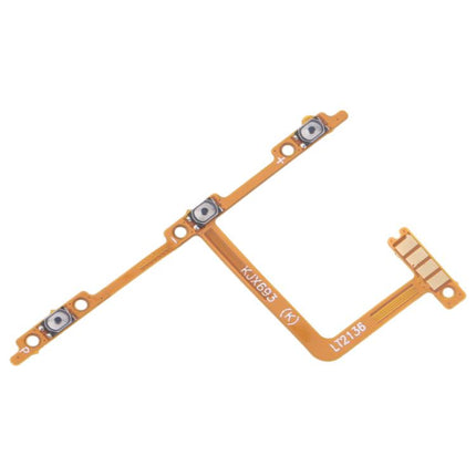 OEM Power Button & Volume Button Flex Cable, For Infinix Note 12 Pro 4G X676B, For Infinix Note 12 Pro 5G, For Infinix Note 12 5G X671, For Infinix Note 12 VIP X672, For Infinix Note 12i X6819, For Infinix Note 12 G96 X670, For Infinix Smart 6 HD      ...