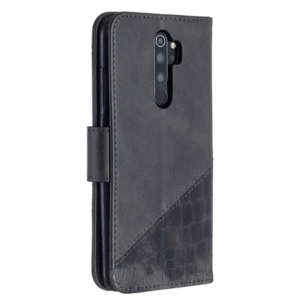 Matching Color Crocodile Texture Horizontal Flip PU Leather Case with Wallet & Holder & Card Slots, For Xiaomi Redmi 8 Pro, For Xiaomi Redmi  Note 9