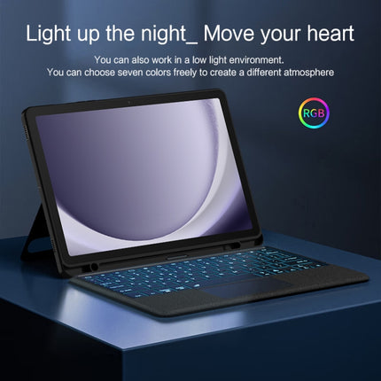 YJ-A9+ Split Bluetooth Keyboard Leather Tablet Case