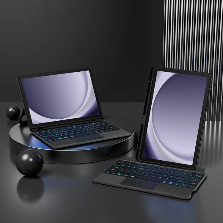 YJ-A9+ Split Bluetooth Keyboard Leather Tablet Case