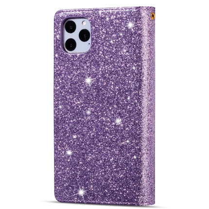 Multi-card Slots Starry Sky Laser Carving Glitter Zipper Horizontal Flip Leather Case with Holder & Wallet & Lanyard, For iPhone 11 Pro Max, For iPhone 11 Pro, For iPhone 11, For iPhone XS Max