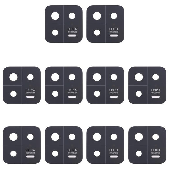 10pcs Back Camera Lens, For Xiaomi 13, For Xiaomi Redmi A1+, For Xiaomi Redmi A1, For Xiaomi 12S Ultra