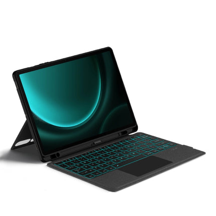 YJ-S9+ Split Bluetooth Keyboard Leather Tablet Case