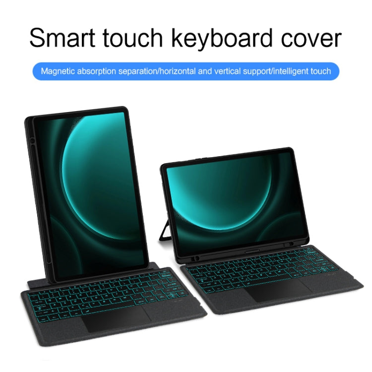 YJ-S9+ Split Bluetooth Keyboard Leather Tablet Case