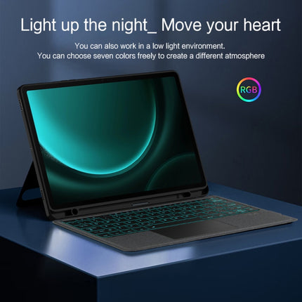 YJ-S9+ Split Bluetooth Keyboard Leather Tablet Case