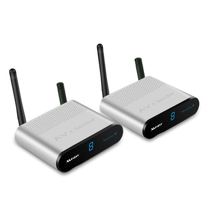 Measy AV230-2 2.4GHz Set-top Box Wireless Audio / Video Transmitter + 2 Receiver, Transmission Distance: 300m,, US Plug, EU Plug, AU Plug, UK Plug