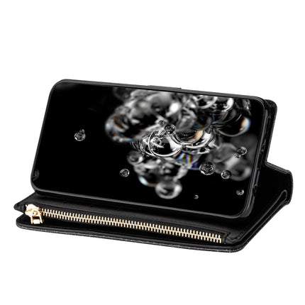 Multi-card Slots Starry Sky Laser Carving Glitter Zipper Horizontal Flip Leather Case with Holder & Wallet & Lanyard, For Xiaomi Redmi Note 8, For Xiaomi Redmi Note 8 Pro, For Xiaomi Redmi 8A / 8A Dual / 8, For Xiaomi Redmi K30