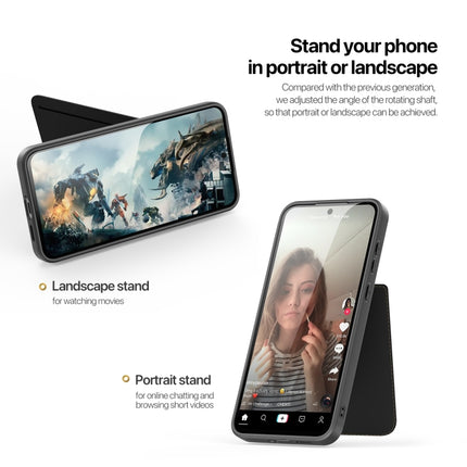 DUX DUCIS Rafi II Series MagSafe Magnetic Holder RFID Phone Case, For Samsung Galaxy S25 5G, For Samsung Galaxy S25 Ultra 5G