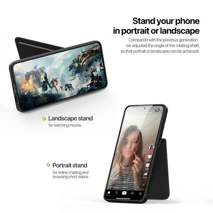 DUX DUCIS Rafi II Series MagSafe Magnetic Holder RFID Phone Case, For Samsung Galaxy S25 Edge 5G, For Samsung Galaxy S25 5G, For Samsung Galaxy S25 Ultra 5G, For Samsung Galaxy S24 Ultra 5G