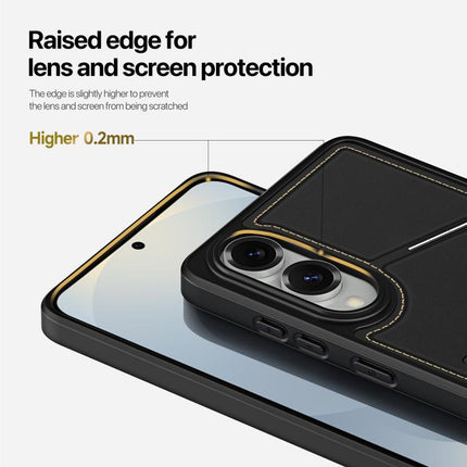 DUX DUCIS Rafi II Series MagSafe Magnetic Holder RFID Phone Case, For Samsung Galaxy S25 Edge 5G, For Samsung Galaxy S25 5G, For Samsung Galaxy S25 Ultra 5G, For Samsung Galaxy S24 Ultra 5G