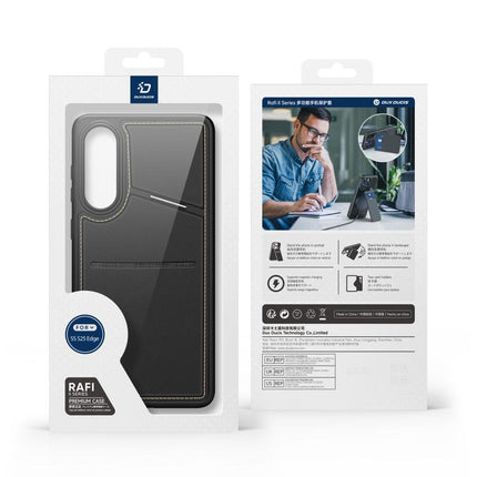 DUX DUCIS Rafi II Series MagSafe Magnetic Holder RFID Phone Case, For Samsung Galaxy S25 Edge 5G, For Samsung Galaxy S25 5G, For Samsung Galaxy S25 Ultra 5G, For Samsung Galaxy S24 Ultra 5G