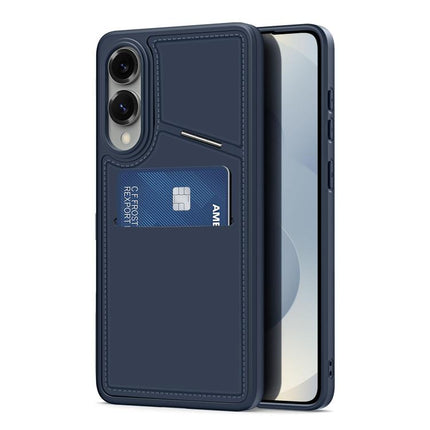 DUX DUCIS Rafi II Series MagSafe Magnetic Holder RFID Phone Case, For Samsung Galaxy S25 Edge 5G, For Samsung Galaxy S25 5G, For Samsung Galaxy S25 Ultra 5G, For Samsung Galaxy S24 Ultra 5G