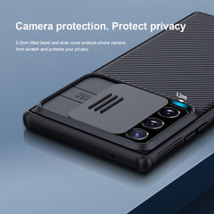 NILLKIN Black Mirror Pro Series Camshield Full Coverage Dust-proof Scratch Resistant Phone Case, For Samsung Galaxy Note 20 Ultra