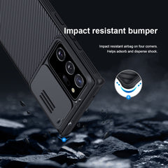 NILLKIN Black Mirror Pro Series Camshield Full Coverage Dust-proof Scratch Resistant Phone Case, For Samsung Galaxy Note 20 Ultra