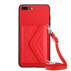 For iPhone 8 Plus / 7 Plus / Red
