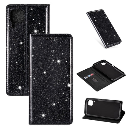 Ultrathin Glitter Magnetic Horizontal Flip Leather Case with Holder & Card Slots, For Huawei P40 Lite, For Huawei P40, For Huawei P40 Pro, For Huawei Mate 20 Pro