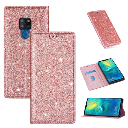 Ultrathin Glitter Magnetic Horizontal Flip Leather Case with Holder & Card Slots, For Huawei Mate 10 Lite, For Huawei Mate 10 Pro, For Huawei Mate 20, For Huawei Mate 20 Lite