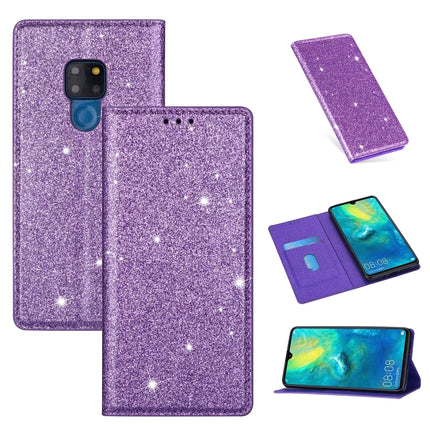 Ultrathin Glitter Magnetic Horizontal Flip Leather Case with Holder & Card Slots, For Huawei Mate 10 Lite, For Huawei Mate 10 Pro, For Huawei Mate 20, For Huawei Mate 20 Lite