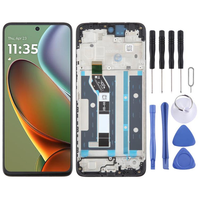 OEM LCD Screen Digitizer Full Assembly with Frame, For Motorola Moto G06, For Motorola Moto G15 Power, For Motorola Moto E15, For Motorola Moto G05, For Motorola Moto G15, For Motorola Moto G35, For Motorola Moto G55, For Motorola Moto G 5G 2024       ...