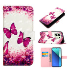 For Xiaomi Redmi Note 13 4G Global / Rose Butterfly