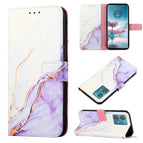 For Motorola Edge 40 Neo / White Purple