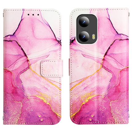 PT003 Marble Pattern Flip Leather Phone Case, For Motorola Moto G Play 5G 2024, For Motorola Moto G Power 5G 2024, For Motorola Edge 40 Neo