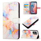 For Motorola Moto G Play 5G 2024 / Galaxy Marble White