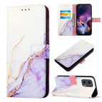 For Motorola Moto G Stylus 5G 2024 / White Purple