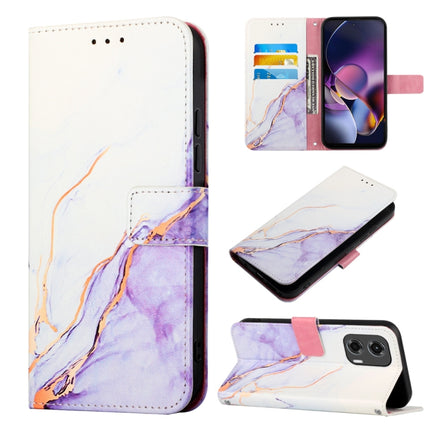 PT003 Marble Pattern Flip Leather Phone Case, For Motorola Moto G Stylus 5G 2024, For Motorola Moto G04 4G / G24 4G, For Motorola Moto G34, For Motorola Moto G Play 4G 2024