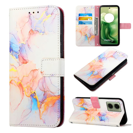PT003 Marble Pattern Flip Leather Phone Case, For Motorola Moto G Stylus 5G 2024, For Motorola Moto G04 4G / G24 4G, For Motorola Moto G34, For Motorola Moto G Play 4G 2024