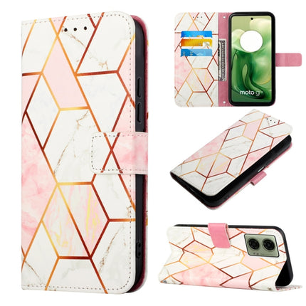 PT003 Marble Pattern Flip Leather Phone Case, For Motorola Moto G Stylus 5G 2024, For Motorola Moto G04 4G / G24 4G, For Motorola Moto G34, For Motorola Moto G Play 4G 2024