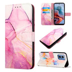 For Motorola Moto G34 / Pink Purple Gold