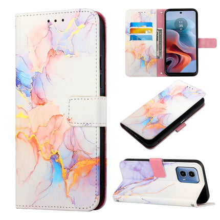 PT003 Marble Pattern Flip Leather Phone Case, For Motorola Moto G Stylus 5G 2024, For Motorola Moto G04 4G / G24 4G, For Motorola Moto G34, For Motorola Moto G Play 4G 2024