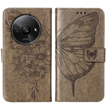 Embossed Butterfly Leather Phone Case, For Xiaomi Redmi A3, For Xiaomi Redmi Note 13 Pro 4G Global, For Xiaomi Redmi Note 13 4G Global