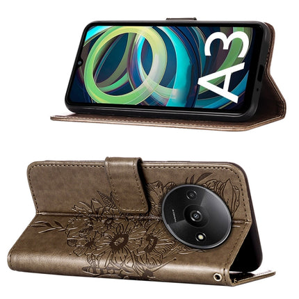 Embossed Butterfly Leather Phone Case, For Xiaomi Redmi A3, For Xiaomi Redmi Note 13 Pro 4G Global, For Xiaomi Redmi Note 13 4G Global