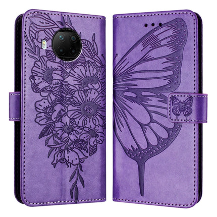 Embossed Butterfly Leather Phone Case, For Xiaomi Mi 11 Ultra, For Xiaomi Mi 10T Lite 5G, For Xiaomi Redmi 8 / 8A