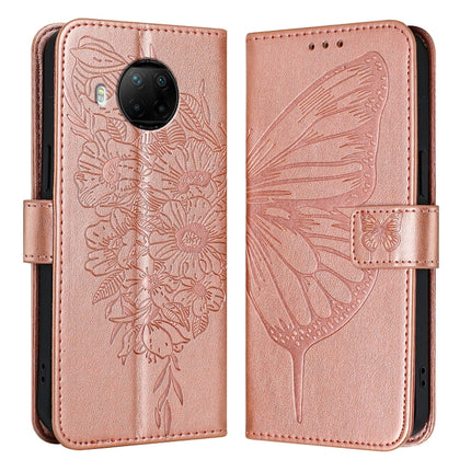 Embossed Butterfly Leather Phone Case, For Xiaomi Mi 11 Ultra, For Xiaomi Mi 10T Lite 5G, For Xiaomi Redmi 8 / 8A