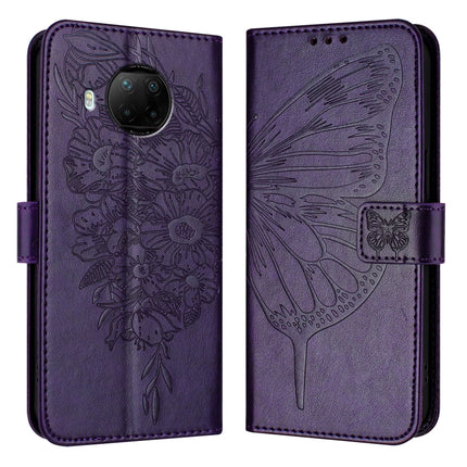 Embossed Butterfly Leather Phone Case, For Xiaomi Mi 11 Ultra, For Xiaomi Mi 10T Lite 5G, For Xiaomi Redmi 8 / 8A